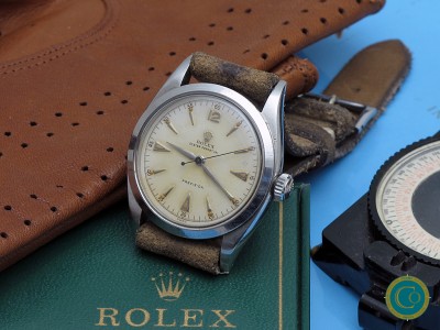 Rolex 6298 Precision Ovettone Pre-Explorer from 1953