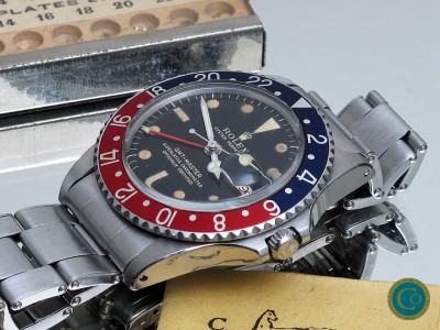 Rolex 1675 GMT-Master gilt dial from 1966     