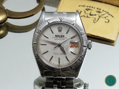 Rare Rolex 6609 Turn-O-Graph (Thunderbird) from 1958            .