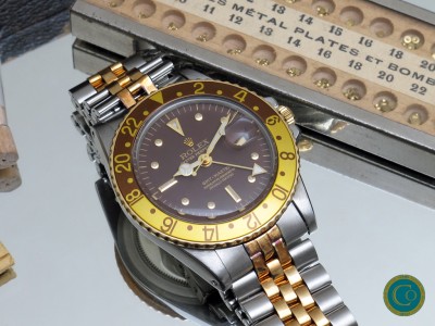  Rolex 1675 GMT-Master Root-Beer