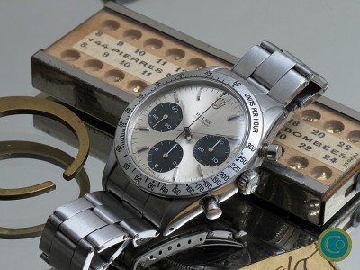 Super rare early Rolex 6239 Cosmograph from 1964 (1.0mil serial).         