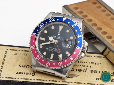 Matt dial Rolex 16750 GMT-Master from the 80's