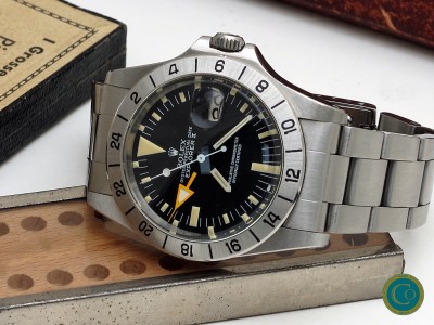 Rolex 1655 Explorer II Freccione from 1977.      