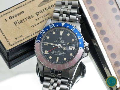 Rolex 1675 GMT-Master MKI Long E in mint condition from 1967