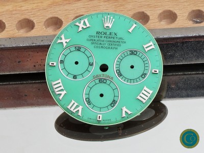 Rolex Daytona 116519 Green Chrysoprase beach dial