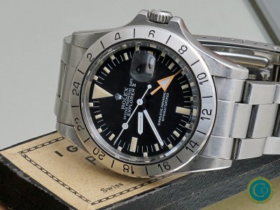 Rolex 1655 Explorer II Freccione from 1975 in perfect condition!!