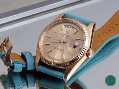Pink gold Rolex 1803 Day-Date in mint condition!! from 1973