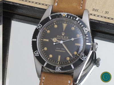 Rolex 5508 Tropical small-crown Submariner from 1959