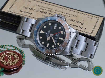 Rolex 1675 GMT-Master MK4 from 1977 in mint condition