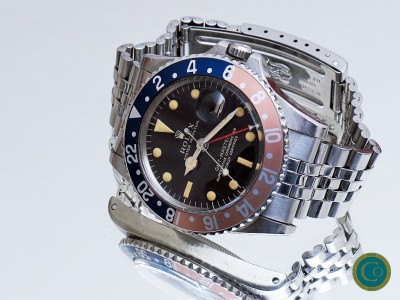 Rolex 1675 GMT-Master gilt dial from 1966 in untuched condition!!