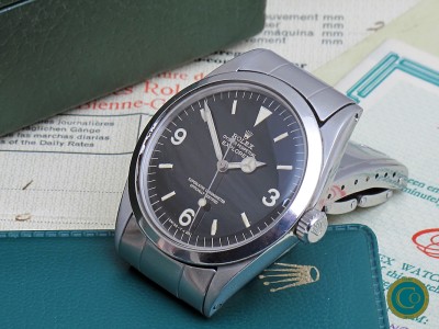 Rolex 1016 gilt dial explorer Full set from 1966 (sold in 1971)