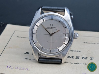Universal Genève Polerouter DATE Ref. 869115/02 a Iconic design by Gerald Genta!