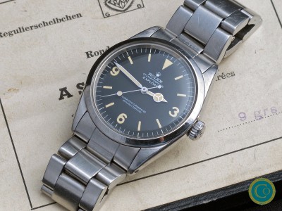 Rolex Explorer I ref 1016  MK1 frog feet
