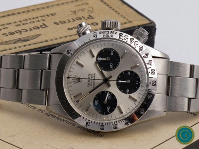 Rolex 6265 Cosmograph Daytona MK1 from 1971 in mint condition.