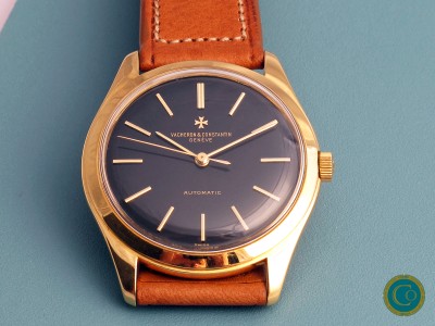 Vacheron Constantin Ref. 6441 – Calatrava with Black Gilt Dial – Extremely Rare