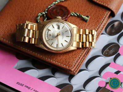 Extremely Rare Rolex Day-Date Ref. 1811 | Moiré Finish 