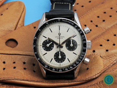 Universal Genève Compax with MK1 Nina Rindt dial ref.885103 / 02