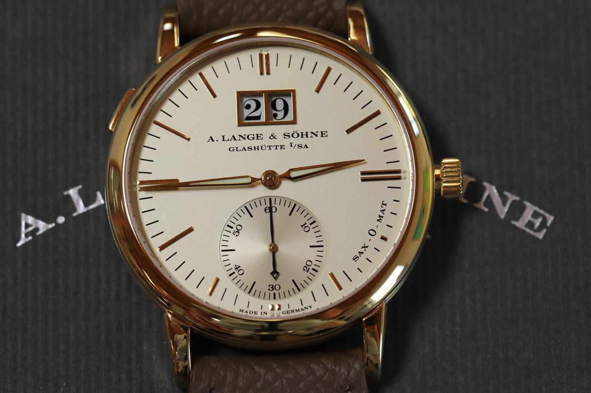 A. Lange & Söhne Sax-O-Mat Ref. 308.021 – Factory Serviced, As New, 2-Year Factory Warranty